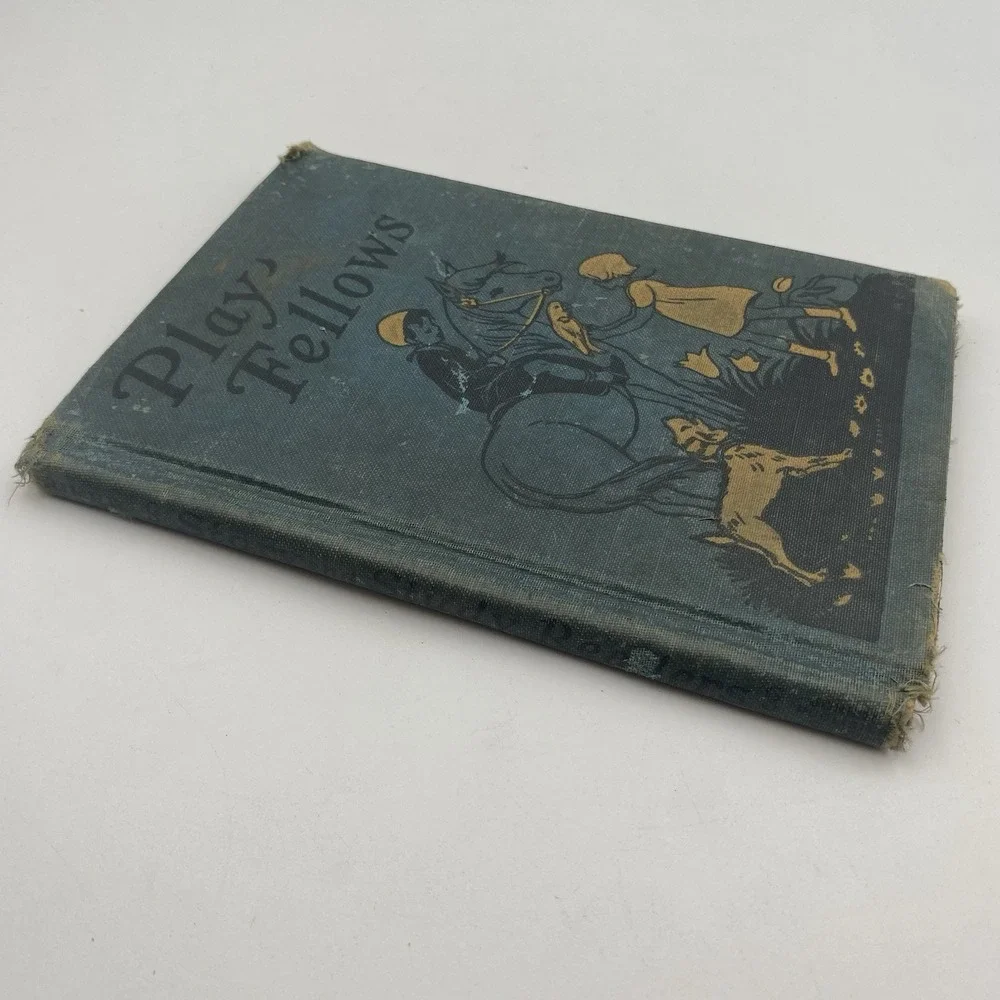 Antique 1928 Story‎ and Study Reader Playfellows A Primer Illustrated Hardcover